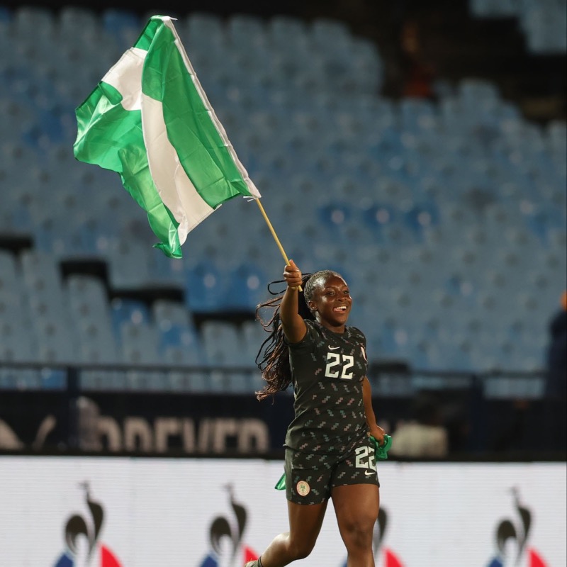 Un drapeau qui flotte avec fierté🇳🇬