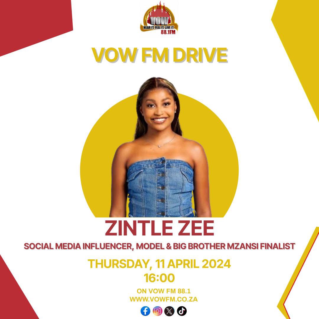Catch me on the Vow FM drive today at 16:00.