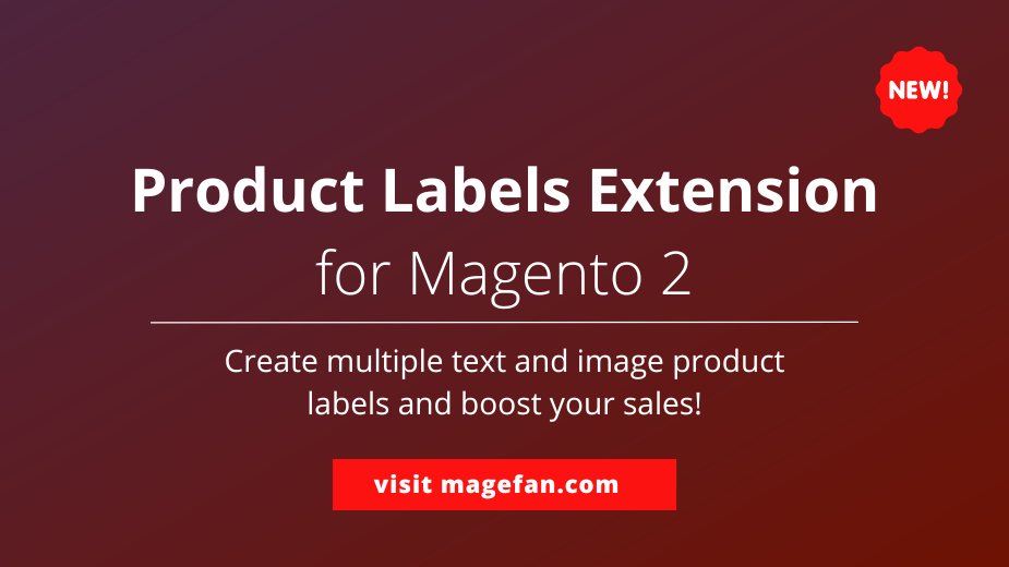 magento2fan's tweet image. We are happy to introduce our NEW Magento 2 Product Labels! It allows you to highlight new arrivals, discounted items, best sellers and other products 
Learn more magefan.com/magento-2-prod…
#magento2productlabels #magento2 #Magento2Extension #ecommerce #adobecommerce