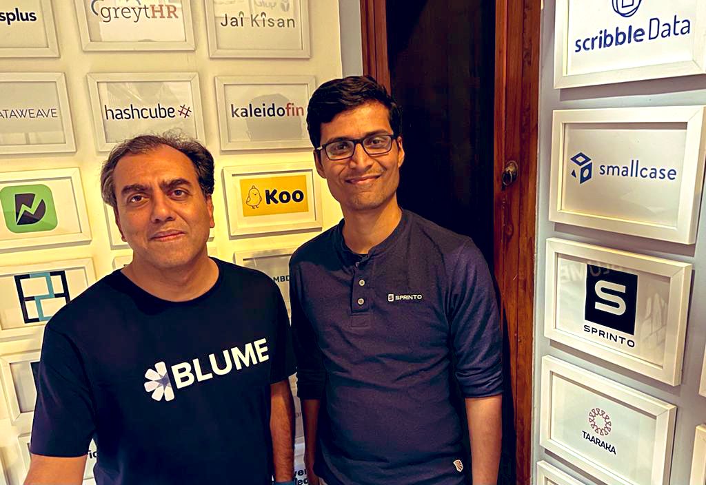 sanjaynath's tweet photo. So proud to see our @sprintoHQ announce their Series B round! 

Having seeded @grease_ and @notraghu since inception, a special & specific set of qualities stand out - a founding team and organization that is very  customer-focused and heads-down, building a performance and growth oriented culture.  

Sprinto today counts a diverse and fast growing global customer base, and @BlumeVentures is excited to continue supporting them in their quest to become a category leader in GRC!  

@accelindia @ElevCap @BKartRed @AshishFafadia