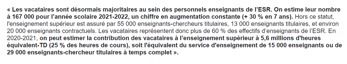 vacataires_org's tweet photo. Découvrez la note de @nosservicespub sur la situation explosive et délirante des vacataires, exploités bien en-dessous du smic pour faire tourner les universités françaises.
La note : https://t.co/atkvlCLZO0
L'article du monde : https://t.co/cdZQb6k4sc
Et le podcast de... https://t.co/cRcTYDl96Q