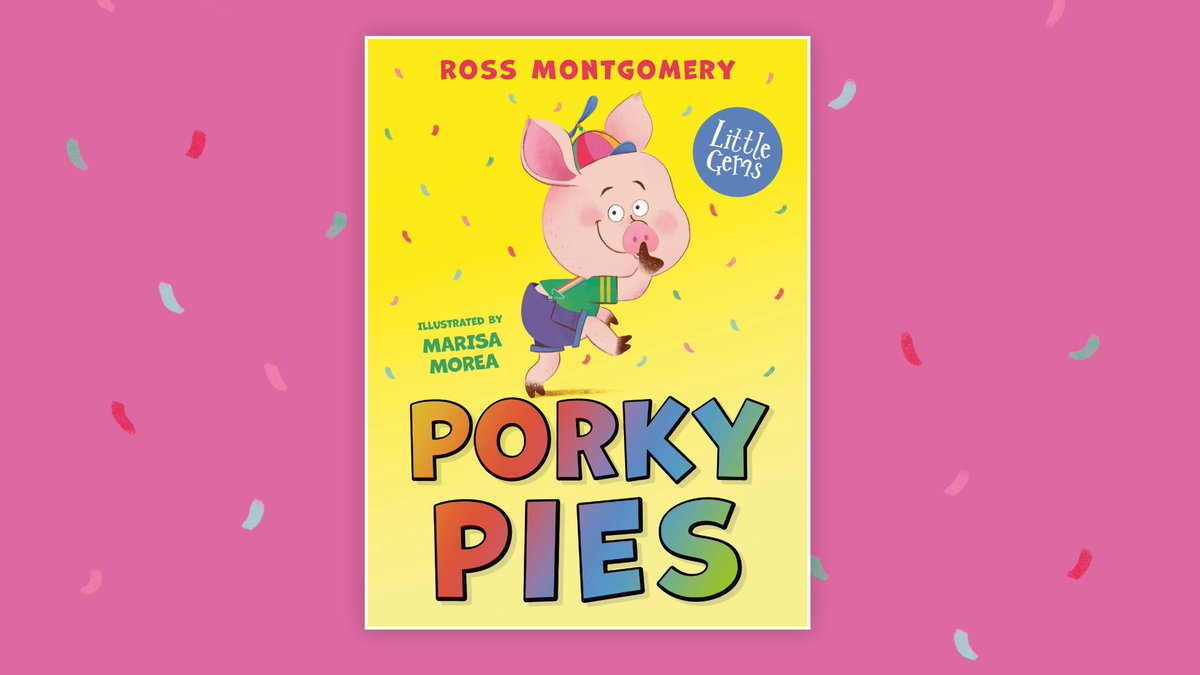 Happy publication day to PORKY PIES - my new book for the Little Gems series by @BarringtonStoke, and perfect for the fibbing wee piggy in your life. Illustrated by @marisa_morea!