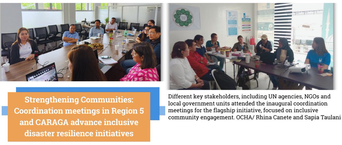 From our recent flagship initiative newsletter: The local Coordination Platform has evolved into a hub for exchanging best practices and planning bi-monthly meetings to enhance collaboration and community resilience against future disasters. Read it here: mailchi.mp/51cc61f542aa/e…