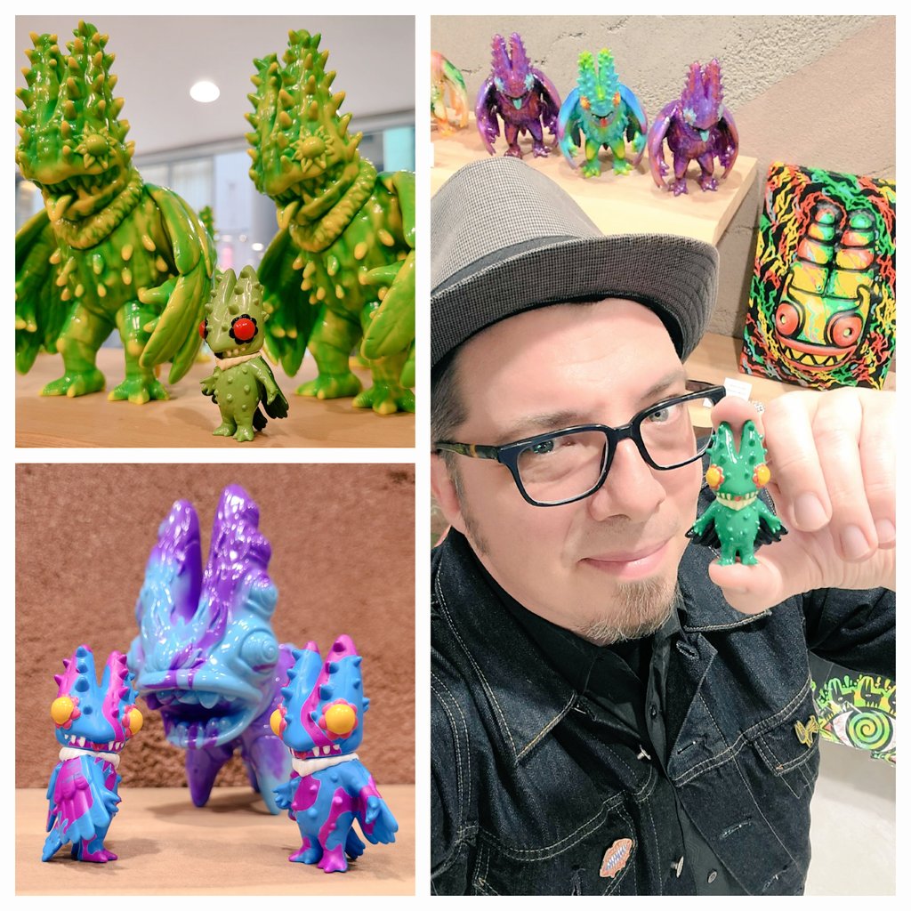 KID TOGENDOR SOFUBI #GACHAPON! 🦙🌵🦅 Design César Zanardi