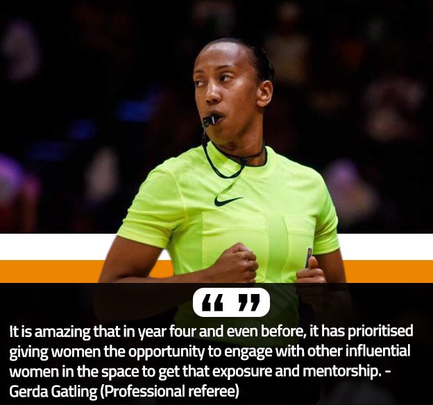 Referee Gerda Gatling (@whosurdatta) speaks on the #bal4her initiative and her experience of @theBAL Kalahari Conference. To read more click on link: thebigtipoff.co.za/gatling-talks-…