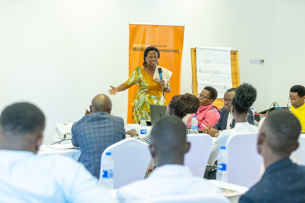 Day 05; You can’t afford missing the Hon Beatrace Kiraso’s presentation on leadership! Such deep engagement on different forms of leadership and how leaders impact society! Happening now at #DemocracyAcademyUg @EUinUG @WFD_Democracy @DemoFinland @EPDeu #WYDEngagement