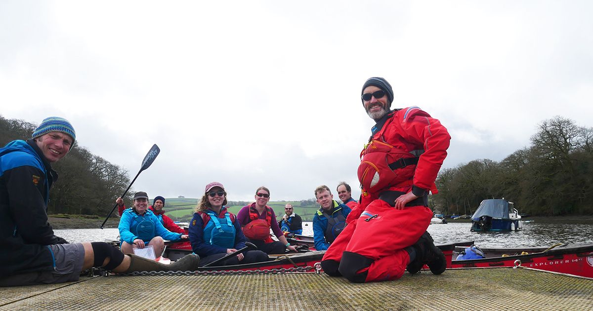 One positive thing about all the rain we've had in Devon is that the rivers have been nice and high; great conditions for a canoe trip! Check out this lovely bunch of people... 🛶 💦 
#canoeing #devon #paddlesport #canoetraining #lovetheoutdoors