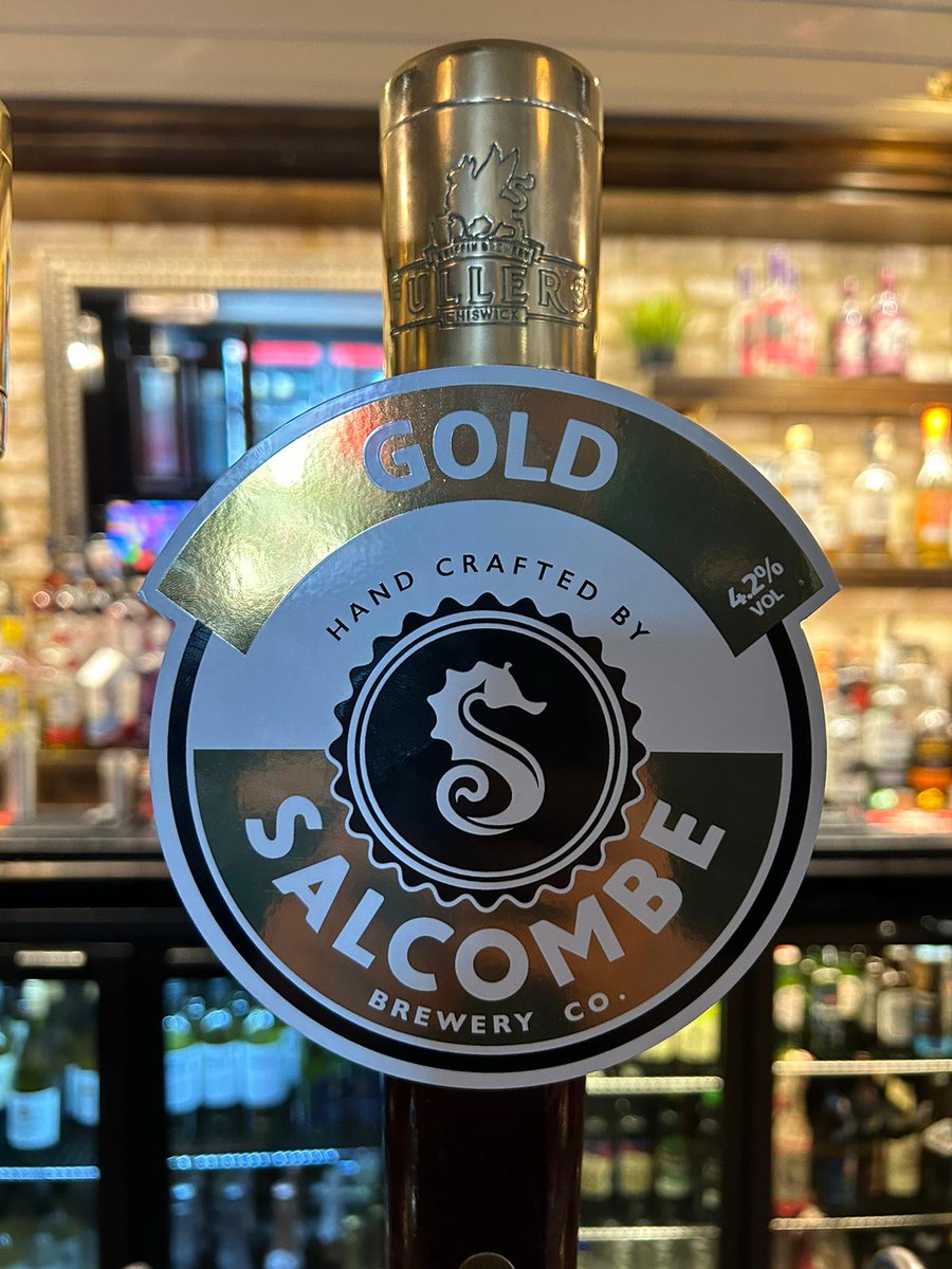 Have you tried our new ale from Devon?!

4.2% £6.80 - Salcombe Gold Pale Ale 🍻

Perfect for those who enjoy a crisp, refreshing brew with a touch of hoppy goodness.

<a href="/Fullers/">life</a> <a href="/SalcombeBrewery/">Salcombe Brewery</a>