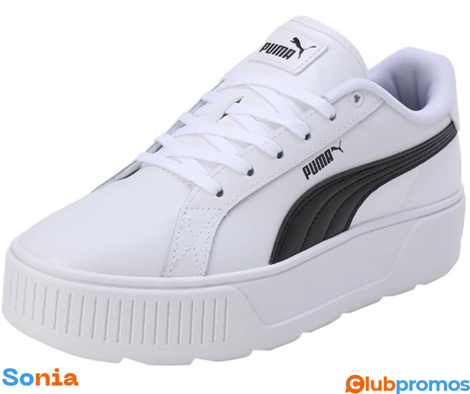 Vues à 37,95€ 🔥 PUMA Femme Karmen L Basket (35,5 à 43) tige en cuir.Stylées non? HOP 👉 bit.ly/4cRbxeI

 #Puma #Baskets #ModeFemme #BonPlan #Amazon