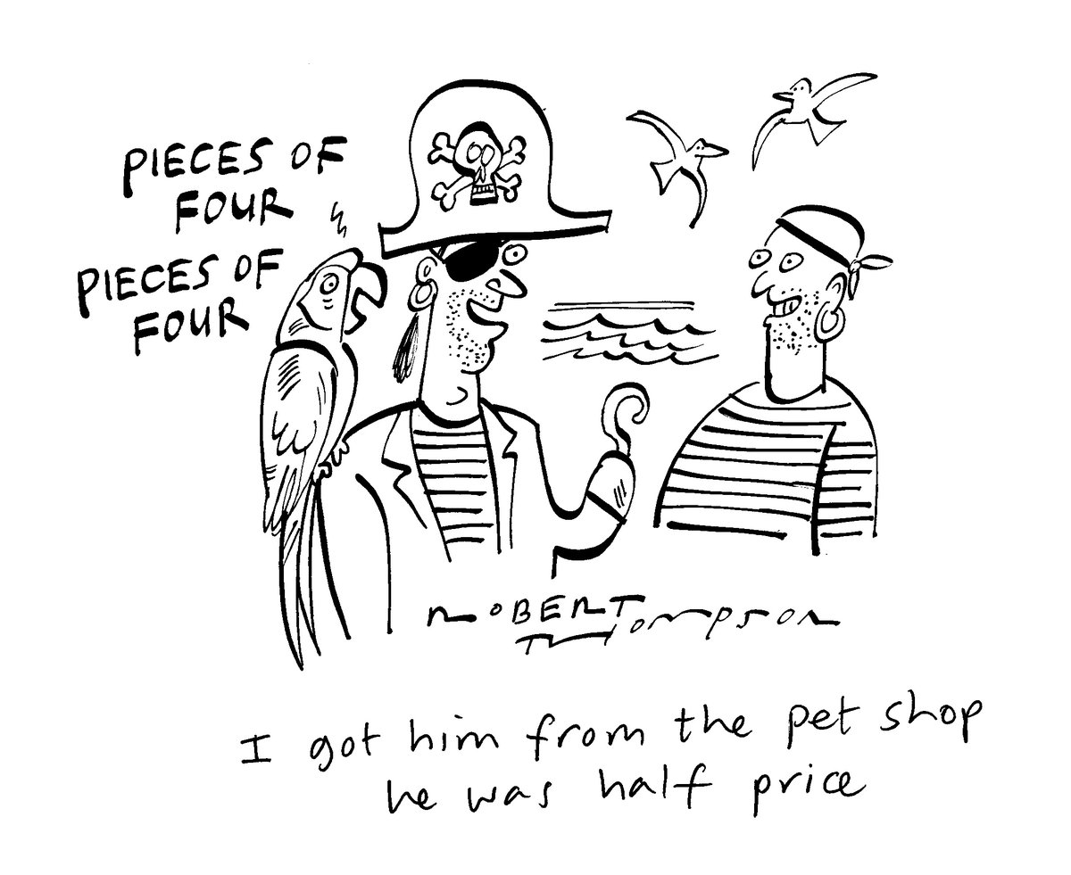 Toon of the day! #toonoftheday @oldiemagazine By Robert Thompson