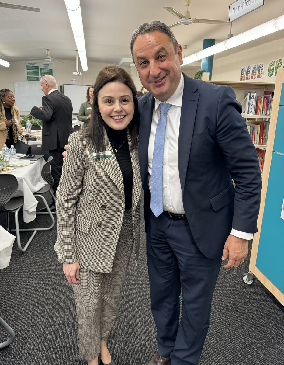 Fantastic to attend the Harvey Norman Young Women’s Leadership Academy launch at Auburn Girls HS. The academy, with the help of @westsydunews, will empower young women from Auburn to develop their leadership capacity while supporting educational, career & life outcomes.