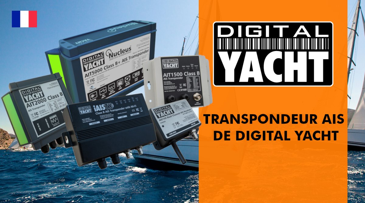 digitalfrance's tweet photo. Quel transpondeur AIS de Digital Yacht avez-vous besoin ? La réponse à toutes vos questions avec le webinar : 
https://t.co/lms74K4lW0 https://t.co/jpCgarsiuH