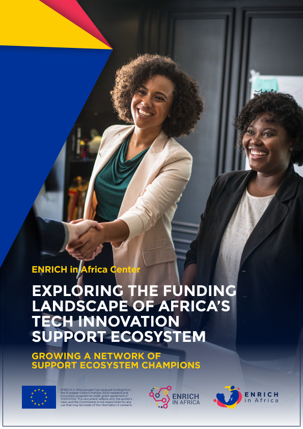 ENRICHinAfrica's tweet photo. Join us on April 22 for the launch of our report, "Exploring the Funding Landscape of Africa's Tech Innovation Support Ecosystem" at the Artistry in Johannesburg, SA.
We'll discuss funding effectiveness, impact, and the AU-EU Innovation Agenda.
More info: https://t.co/POs01VgEvY https://t.co/rh0nvhiIyZ