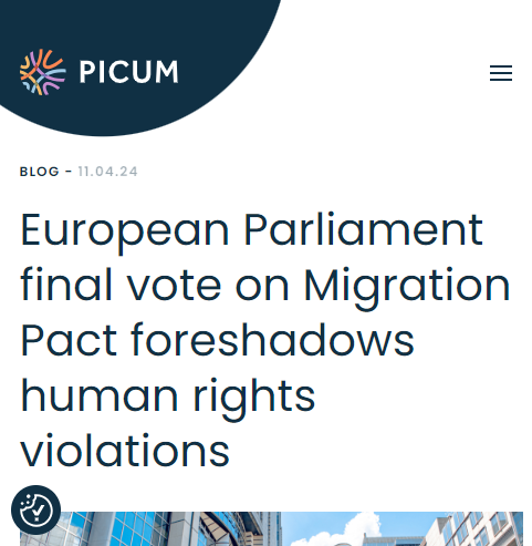 Platform for Undocumented Migrants (PICUM) tweet media