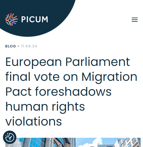 Yesterday's vote on the #MigrationPact ushers in even more violence against people seeking safety and opportunity in Europe. But it won't silence the resistance of all those who oppose its cruelty and work for a welcoming Europe for all. Press release: picum.org/blog/european-…