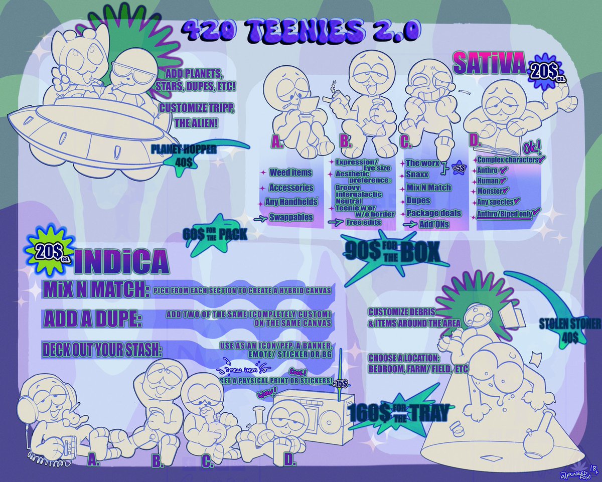 Opening @ 5:30PM CDT 
Dm with inquiries or questions (will be reposting) 💤