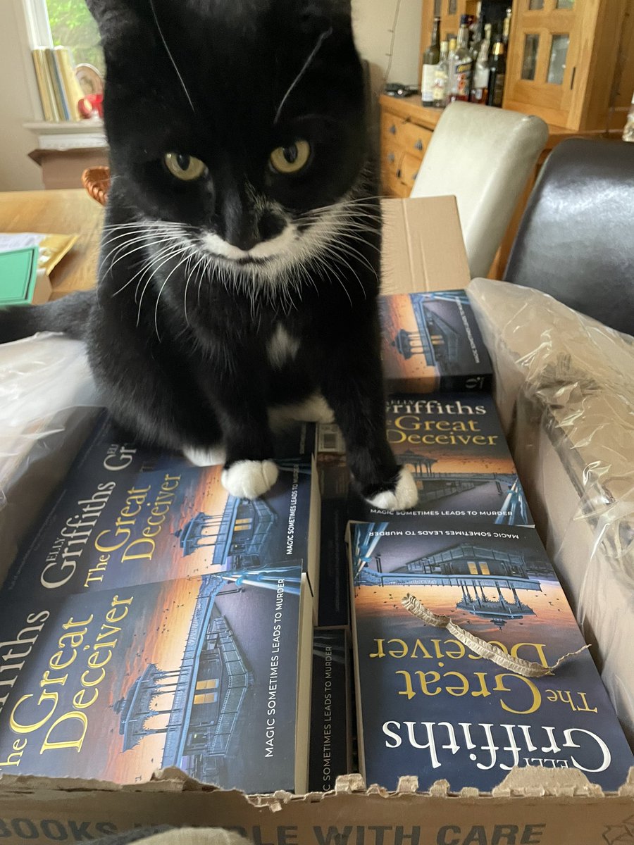 The Great Deceiver (Brighton Mysteries #7) is out in paperback today. Find out what happens to Max, Edgar, Emma and Meg in the brave new world of 1966… Pip says you’ll like it 😊