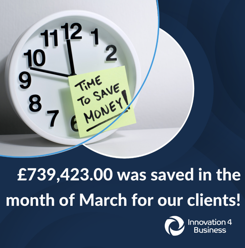 £739,423.00 was saved in the month of March for our clients! 👏 March is a wrap, and our clients are WINNING! The team is already excited to see how April pans out! Drop us a message today and see how we can help YOU save BIG like the rest of our clients.

#ClientWins #Savings