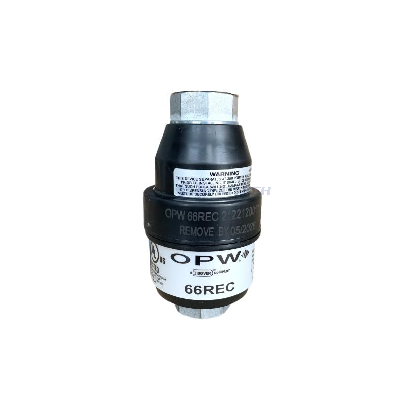 SinotechA's tweet photo. OPW 66REC is the first dry reusable breakaway valve used in the traditional refueling market. When subjected to a certain tension, the pull-off valve will separate and the two valves will automatically return to cut off the oil flow and prevent fuel injection. 
#Sinotech https://t.co/227PIg4vIf