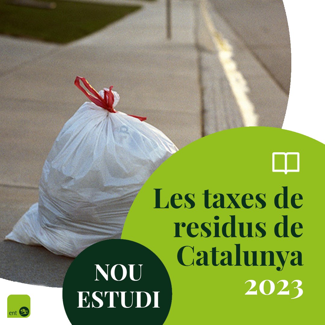 🆕📗 L’Agència de Residus de Catalunya publica l’estudi “Les taxes de residus de Catalunya 2023”, elaborat per ENT 📊 ent.cat/publicat-estud… #residus #taxes #fiscalitat 🧵 amb resultats destacats👇🏾