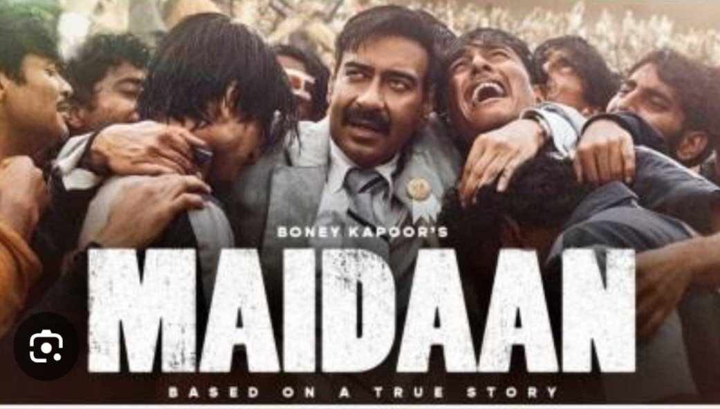 This movie, #Maidaan, getting a standing ovation in various theaters. MUST WATCH 🔥🏹🏹 @ajaydevgn #MaidaanReview 🌟🌟🌟🌟🌟