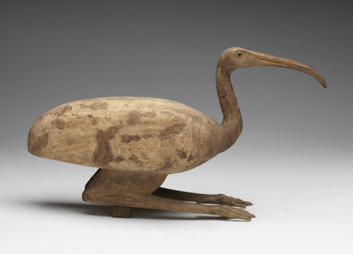 Ibis #sculpture (c. 664-630 B.C.) #art #Egypt