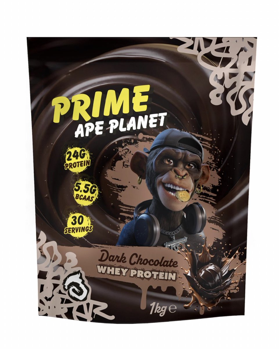 PrimeApePlanet's tweet image. Prime Ape Planet is cooking up a Protein brand to contend with the big boys 👩‍🍳
Stay tuned to see us 10X this year! 📈