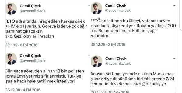 Buradan @adalet_bakanlik'ına sesleniyorum 👇👇 @avcemilcicek06 isimli FETOCU kaçacak lütfen sınırları tutun. İçişleri Bakanlığınada sesleniyorum bu FETOCU şahıs kaçmadan gerekeni yapın @TC_icisleri @AliYerlikaya