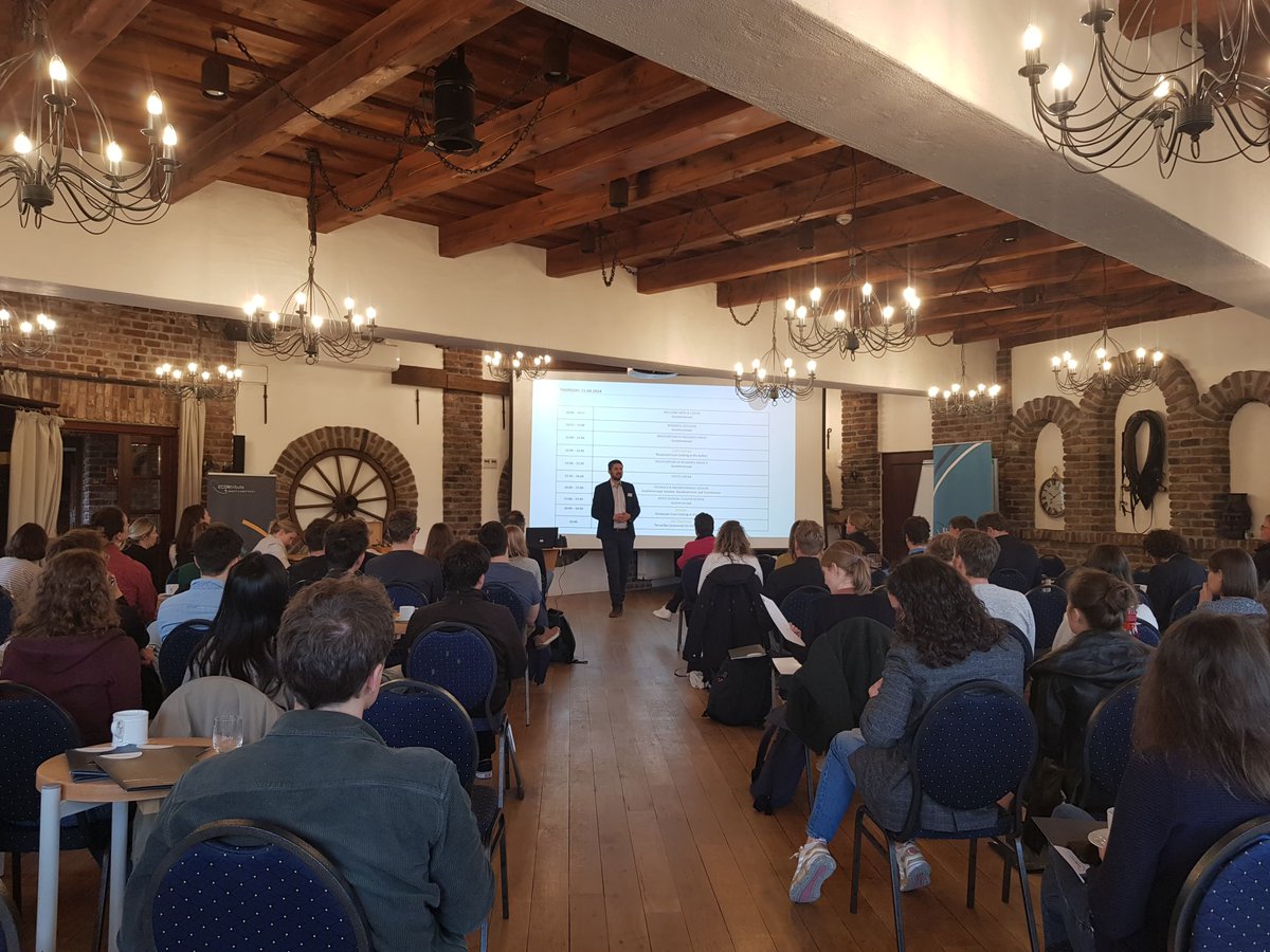 Kick-off of our @ECON_tribute Cluster Retreat 2024 🎉Looking forward to two exciting days full of inspiring presentations and lively debates! @dfg_public @UniCologne @UniBonn #EconTwitter