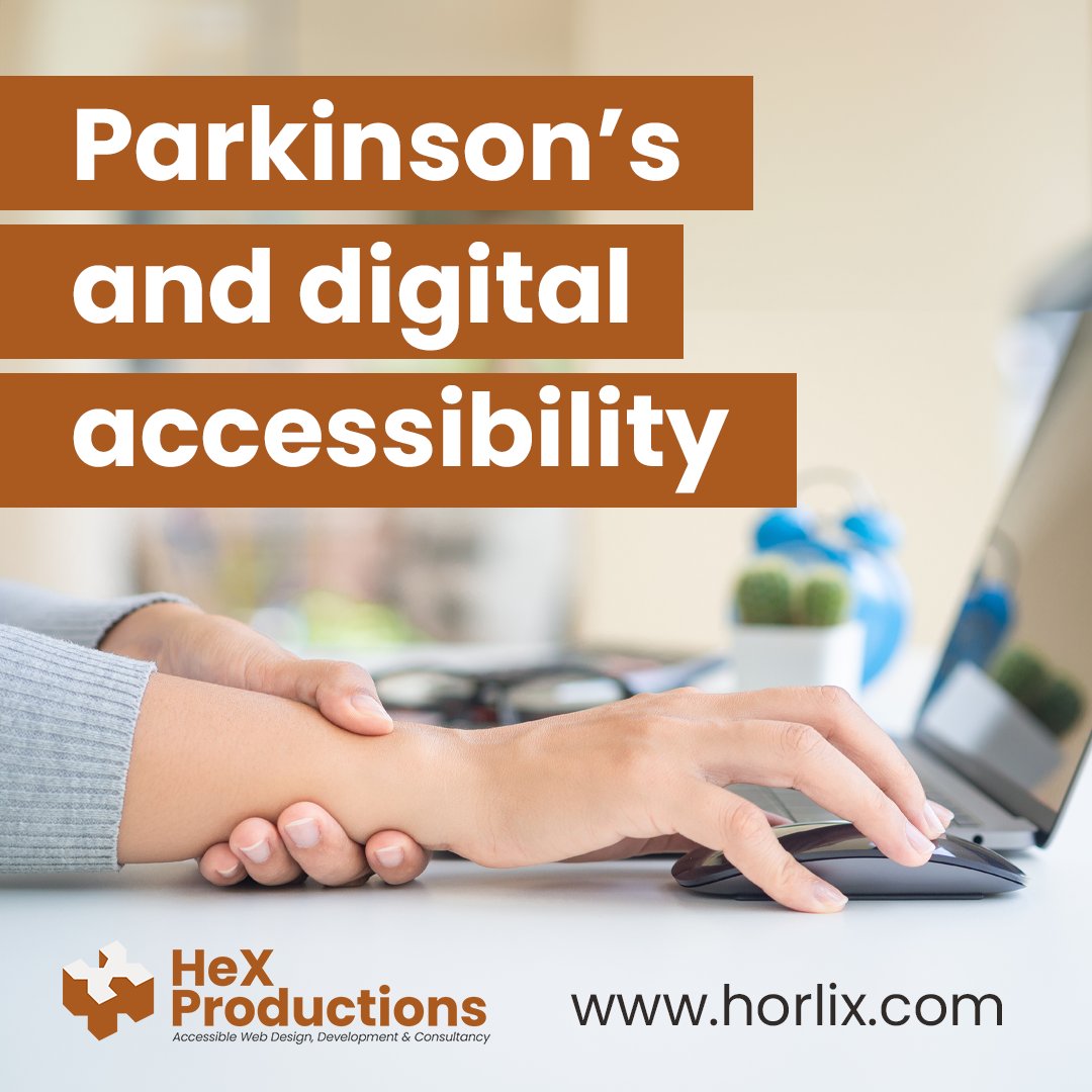 On #WorldParkinsonDay, we're sharing ways that web #developers and content creators can aid in building user-friendly and accessible websites for people living with #Parkinsons. This, along with how to get the best out of your devices: zurl.co/wdin #A11y @ParkinsonsUK