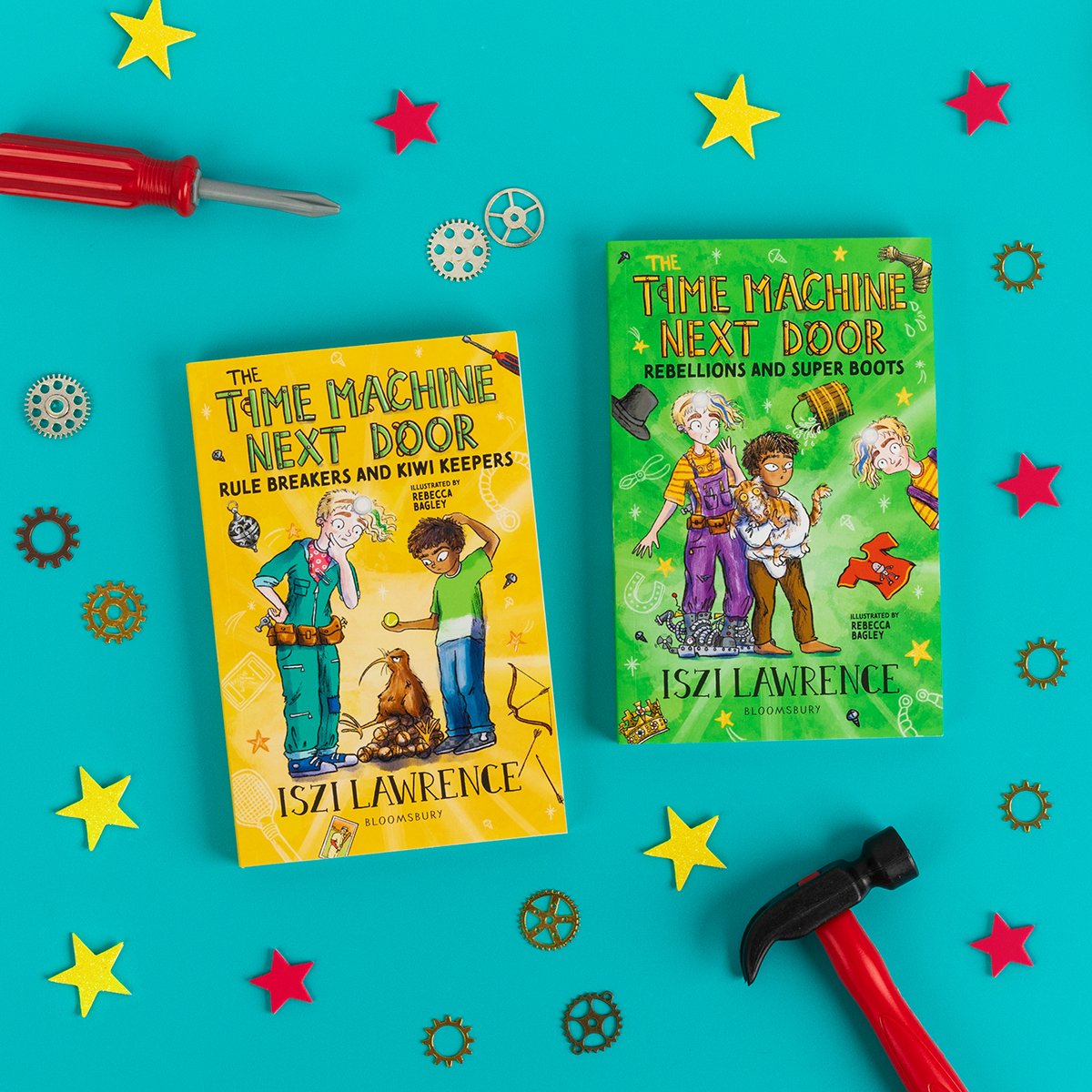 Bloomsbury Education (@bloomsburyed) on Twitter photo Happy Publication Day to our two brand new Time Machine Next Door books by <a href="/iszi_lawrence/">iszi lawrence</a>, illustrated by <a href="/bagleybooks/">Rebecca Bagley</a>! 🎉
Voyage back in time and join Sunil and his extraordinary neighbour Alex as they whizz through history! 📷
OUT NOW! Happy Publication Day to our two brand new Time Machine Next Door books by <a href="/iszi_lawrence/">iszi lawrence</a>, illustrated by <a href="/bagleybooks/">Rebecca Bagley</a>! 🎉
Voyage back in time and join Sunil and his extraordinary neighbour Alex as they whizz through history! 📷
OUT NOW!