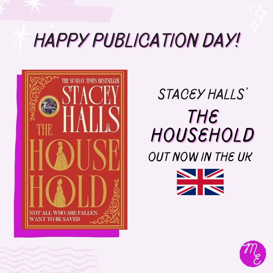 Happy publication day to @stacey_halls and her highly anticipated new historical novel, THE HOUSEHOLD!