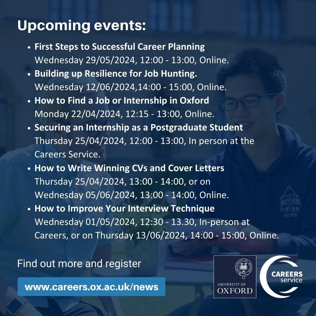 OxfordCareers tweet picture