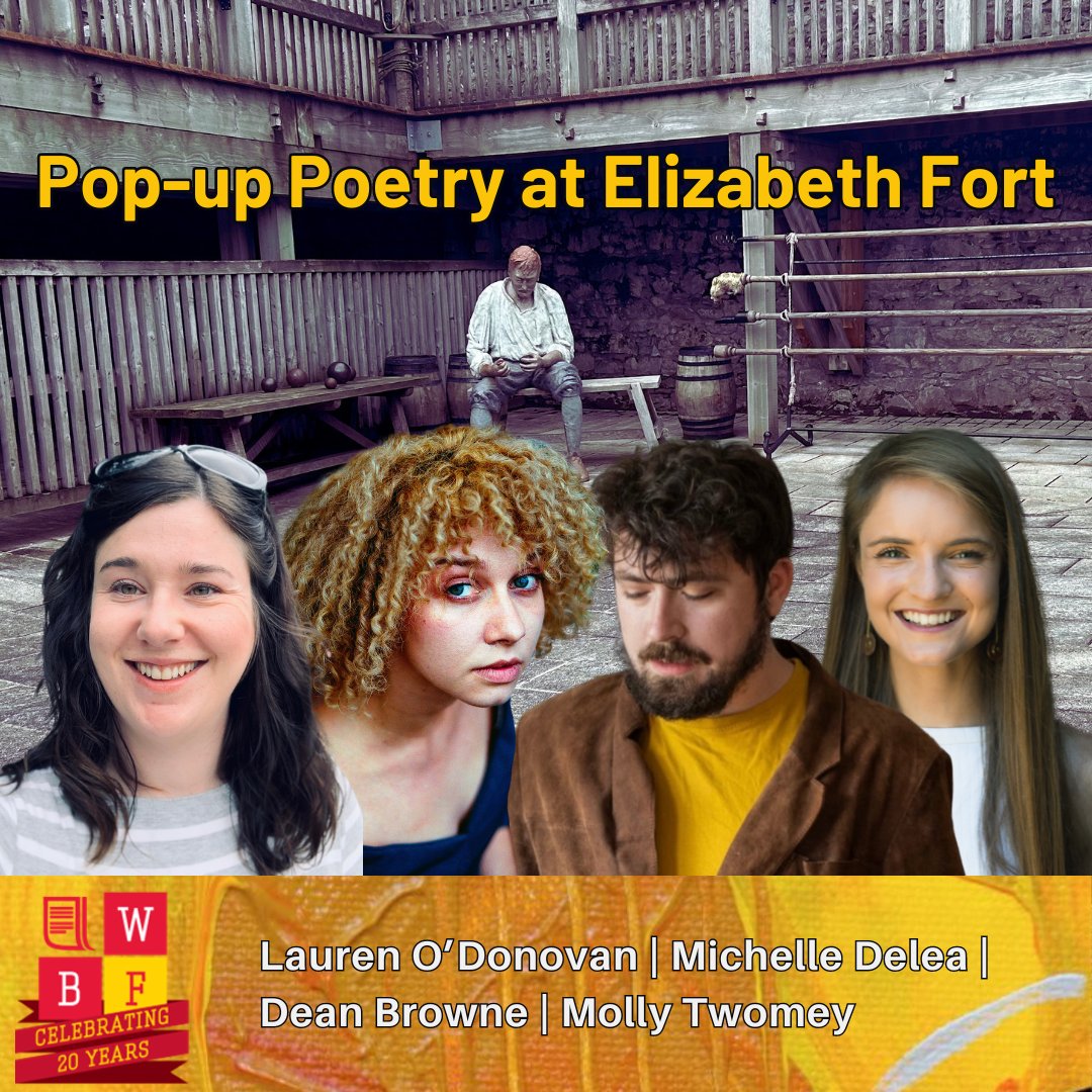 Join us for a family fun feast of events at Elizabeth Forth this Sunday, April 28th, from 1pm - 6:15pm (family events from 1pm - 4pm), with poetry, pop-up playground, book fair, Nature Tales and crafts, live music, and many much more! @WorldBookFest