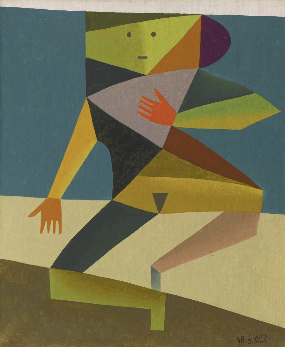 ‘Provocation.’ #Painting by Victor Brauner (1957) #art