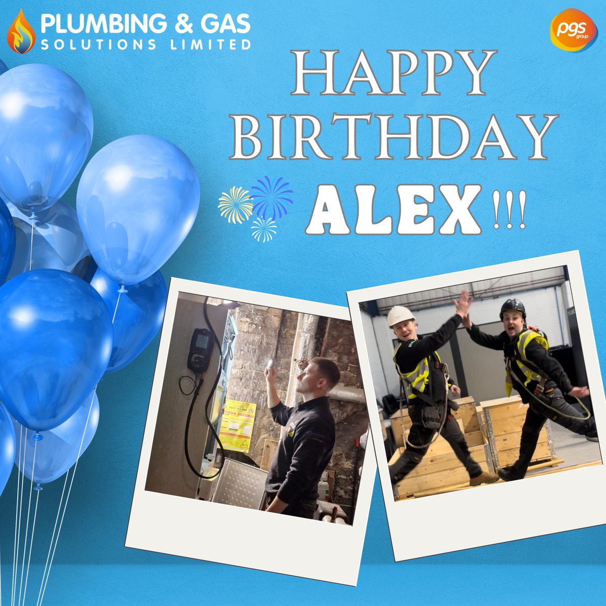 Please join us in wishing our Plumbing and Heating Apprentice Alex a very Happy Birthday, today! 🎂🎉 Alex has been with us for over a year and a half now and has already progressed massively, becoming an integral part of our team. #HappyBirthday