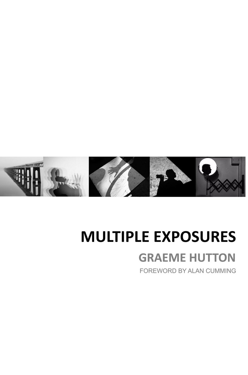 On the printing presses atm with @BookPrintingUK is @GraemeHutton196 's specialist hardback #Photography book MULTIPLE EXPOSURES! With a foreword from actor, Alan Cumming and Graeme's net royalties being donated to @mssocietyscot, you'd be mad to miss this. It's out soon!