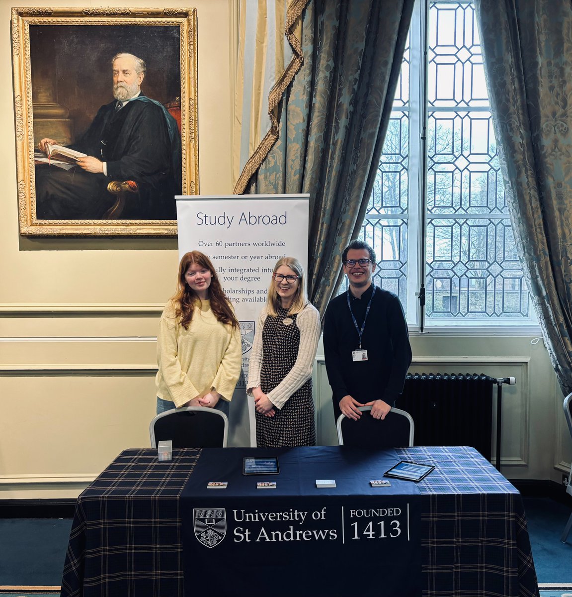 We enjoyed meeting students last weekend at the University's Offer Holder's Visit day. It was also great to see a full house for our Study Abroad talk given by Bronagh, our Outbound Student Mobility Officer! #studyabroad