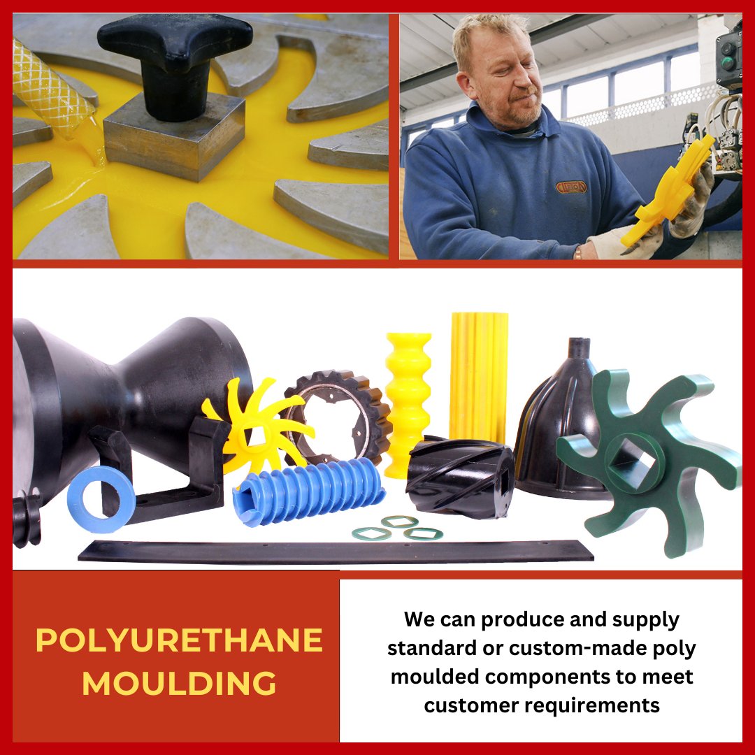 We have extensive experience in the design, development, prototyping and manufacture of polyurethane products and can manufacture almost any product required from our moulding, casting and coating processes. Call 01480 49 61 61 or email sales@cliftonrubber.com #polyurethane