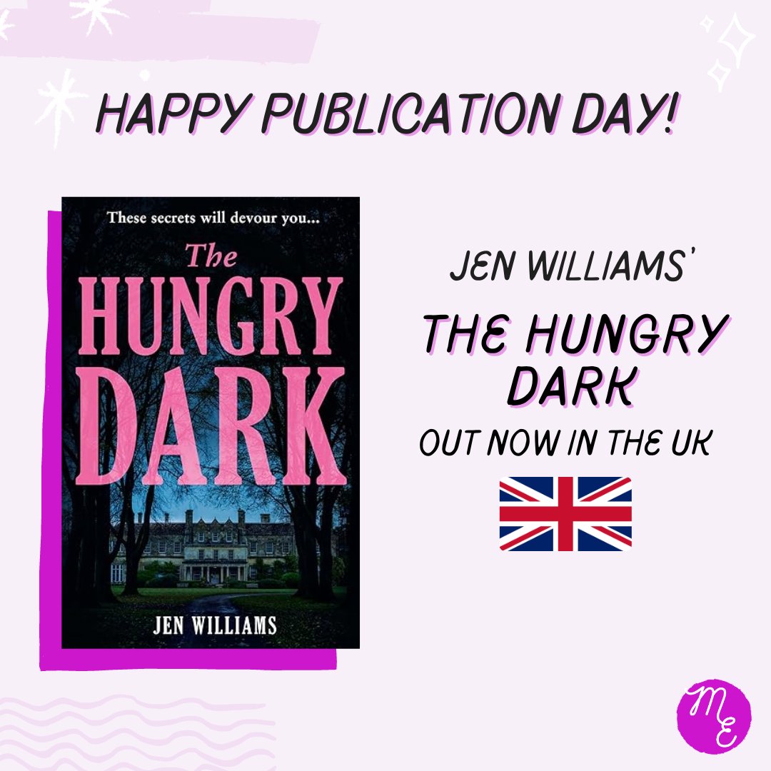 Happy publication day to @sennydreadful and her chilling new suspense novel, THE HUNGRY DARK!