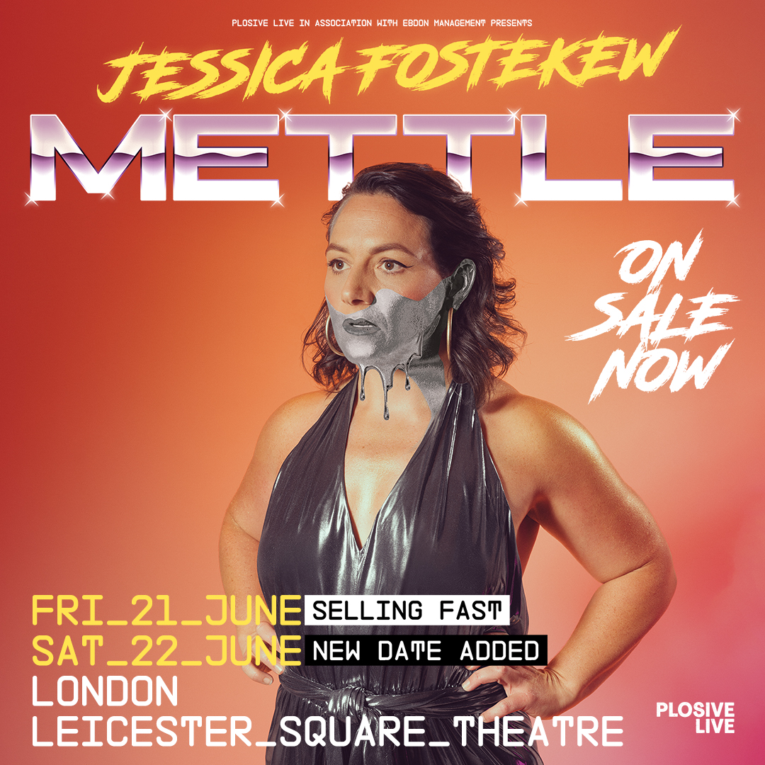 ✨ JESSICA FOSTEKEW: METTLE ✨ Extra London show added due to demand! 📍 London, Leicester Square Theatre 📆 Sat 22 June 2024 🎟️ On sale now👇 leicestersquaretheatre.com/show/jessica-f… @jessicafostekew