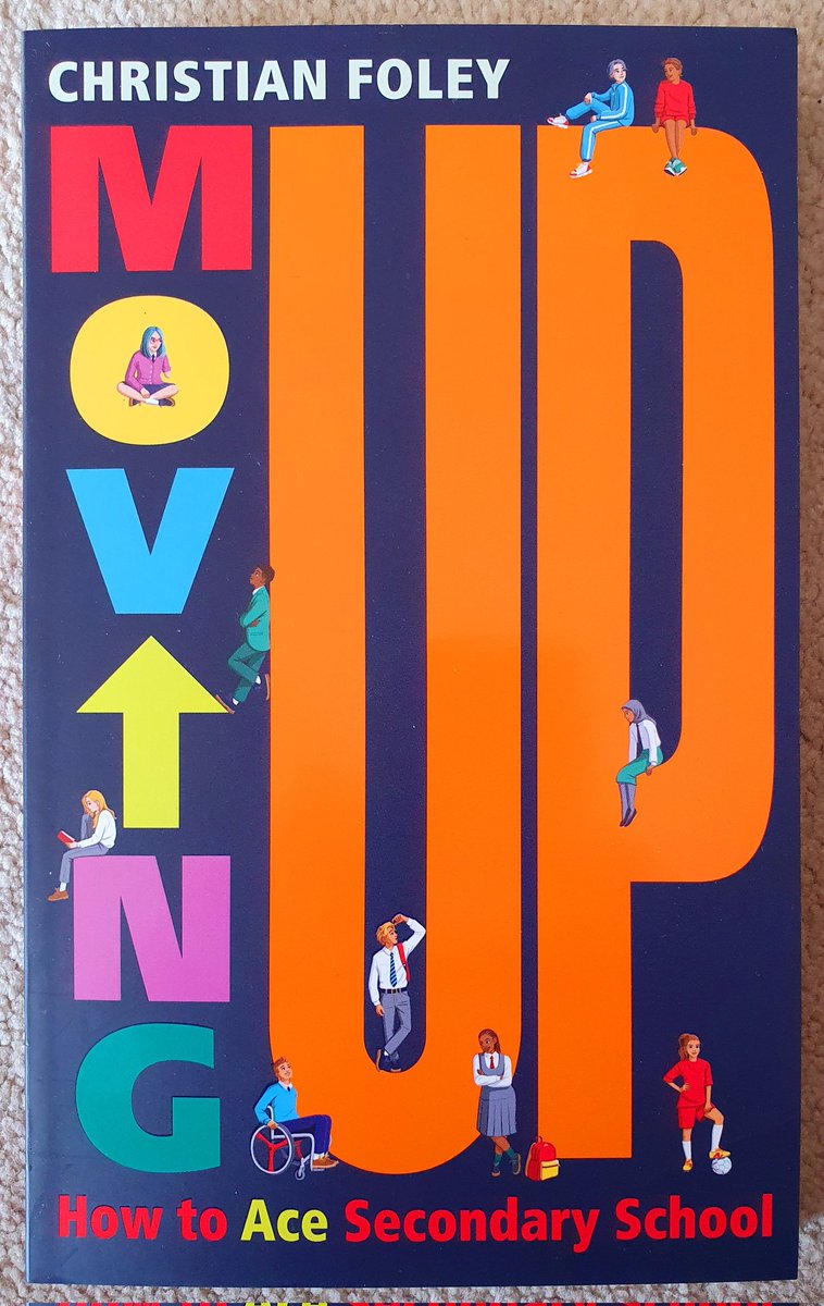 Year 6 pupils often get anxious before the move to secondary school. Moving Up! by @cfoleypoetry is full of handy tips and advice, addressing all of the most common fears (getting lost, bullying, not making friends, etc) in a really relatable and accessible way. With added poems!