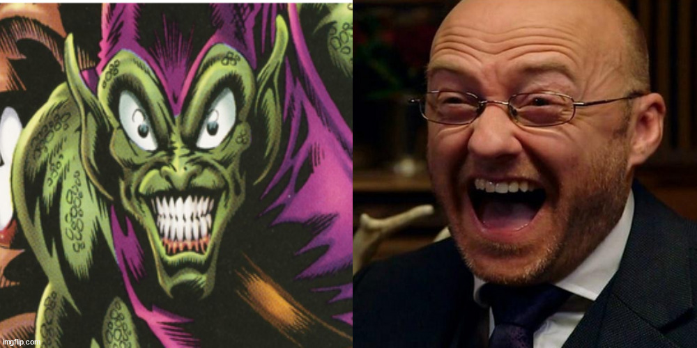 #PatrickHarvie #GreenGoblin