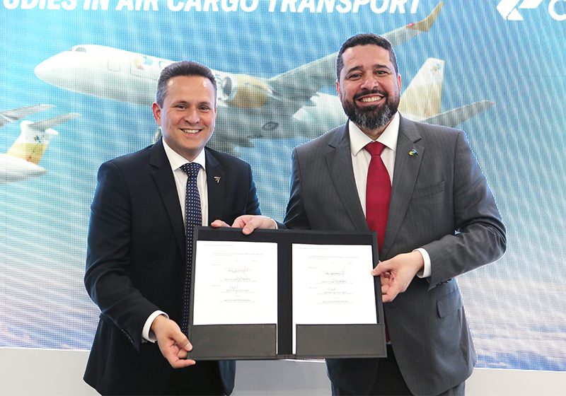 Embraer and Correios sign MOU for optimization studies in air cargo transport cargotrends.in/news/embraer-a… @embraer @correiosBR #aircargo #airfreight #logistics #freighteraircraft #freighterfleet #freighterservice #Ejets #E190F #E195F #C390 #Millennium