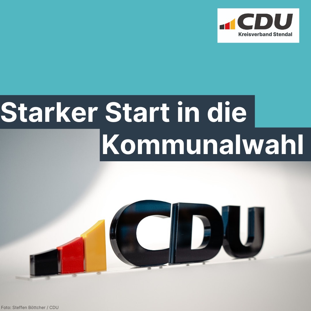 🗳️ #Kommunalwahl2024! 
Mit 2️⃣3️⃣6️⃣ motivierten Kandidaten gehen wir zur #Kommunalwahl am 9. Juni 2024 an den Start. Unser Ziel ist klar: Wir wollen als stärkste politische Kraft die Interessen der  Bürger im Landkreis #Stendal vertreten. 
➡️ cdu-stendal.de/news/lokal/148…