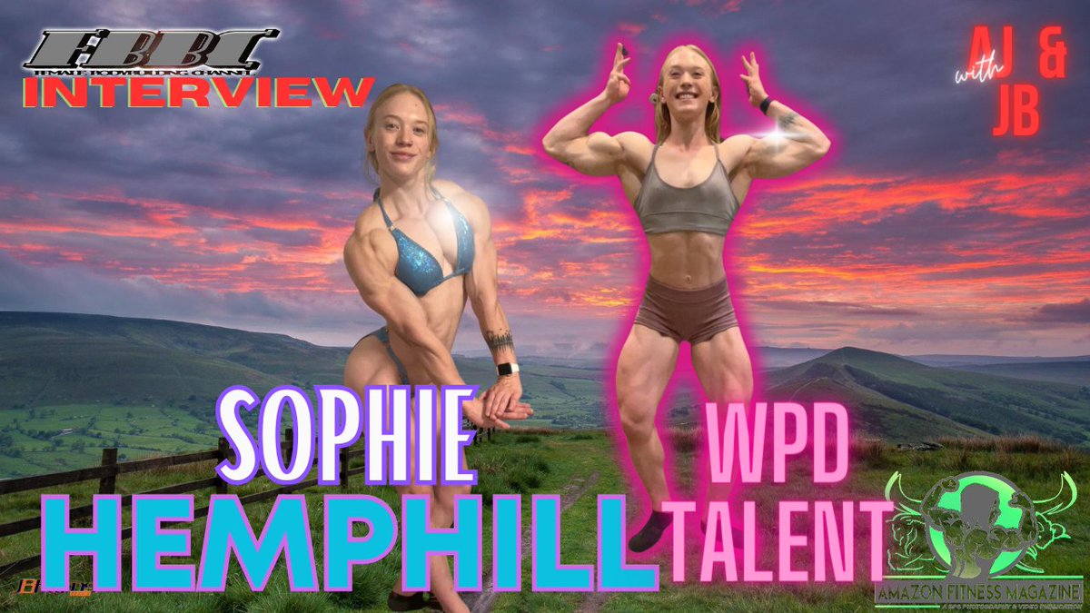 #watch #like #subscribe !
new talent on the WP Scene
#SophieHemphill in interview
#womensphysique 
-- youtu.be/KKydMTU2PNM --