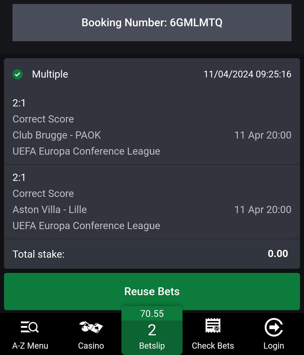 70 30 32 & 9 Odds on Bet9ja 6GMLMTQ 6GMMSGC 6GMMJJ9 6GMN7WS #Bet9jabookingcode Not Yet on Bet9ja 👇 bit.ly/blade046 @BettingTipsMan @woozzaabets @TheLockTips @SmoothDeliveryy @Promisepunta