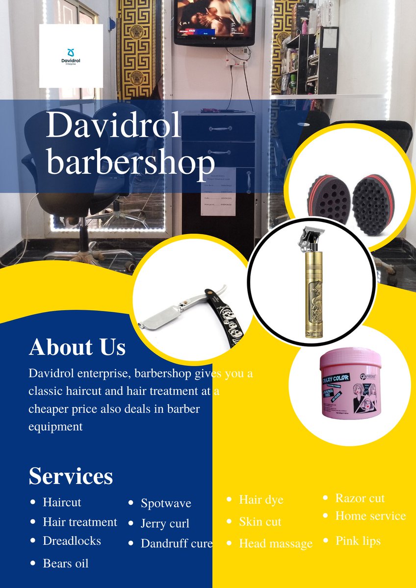 We are at your service 
#dreadlocks #barbers #barbersalon #hairsalon #barbershop #barbershopconnect #barberpost #hairtransformation #hairbeauty #hairlove #haircut #barbersinctv #barberhustle #barberworld #hairdye #barberhub