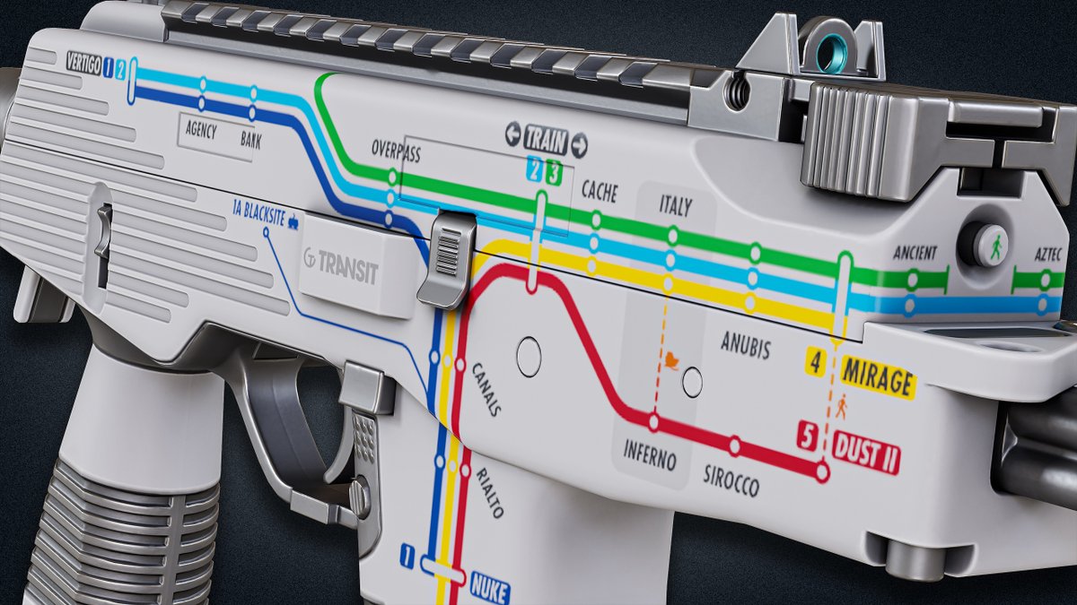 cimota_art's tweet image. Hey @CounterStrike, what station are you getting off at?