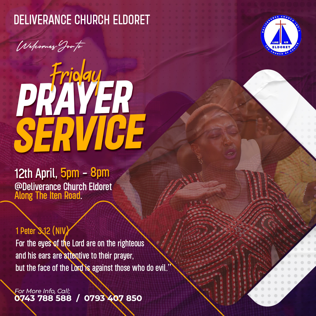 If there's a man to Pray there's a God to answer!
Welcome to church tomorrow evening we pray together as a family!
#prayer
#prayerworks
#welcometochurch
#deliverancechurcheldoret